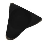 AruMinna Sombrero de tricornio colonial de estilo vintage, sombrero pirata de fieltro envejecido para disfraces de adultos, fiesta de Halloween y eventos de cosplay (negro, talla única)