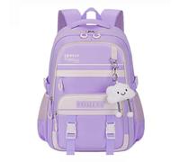 Arunaso escolaresmochila Mochila for adolescentes, mochila for computadora portátil for mujeres, preparatoria, viajes universitarios y viajero niña(Lila)