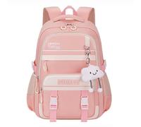 Arunaso escolaresmochila Mochila for adolescentes, mochila for computadora portátil for mujeres, preparatoria, viajes universitarios y viajero niña(Rose)