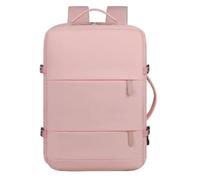 Arunaso escolaresmochila Mochila grande de viaje para portátil con puerto de carga USB para computadora de 17 pulgadas de hombre, ideal para la universidad y el trabajo niña(Rose)