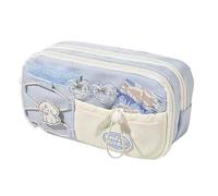 ARUNASO Estuche para lapices Estuche for lápices estético Bonito, de Gran Capacidad, for bolígrafos, Multicapa, Organizador de papelería, for Oficina, Viajes, Maquillaje pequeño