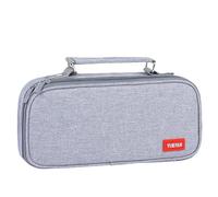 ARUNASO Estuche para lapices Estuche Grande for lápices, Organizador de Almacenamiento for papelería, Ideal for el Regreso a Clases, for Profesores y Estudiantes, Estuche Grande pequeño(Grey)