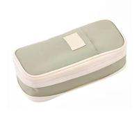 ARUNASO Estuche para lapices Estuche Plegable de Gran Capacidad for lápices, Organizador de papelería, útiles Escolares, Bolsas de Maquillaje, Organizador pequeño(Groen)