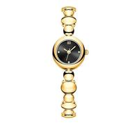 ARUNASO Reloj Relojes de Pulsera de Cuarzo de Moda for Mujer, Elegantes y delicados Relojes de Pulsera, Pulsera Minimalista Resistente al Agua, Regalo for mamá y Esposa. Inteligente(Gold Black)