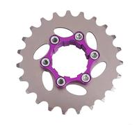 ARUPMN Cassettes y piñones Cassette para Bicicleta Ruedas Libres para Bicicleta de montaña A2UF, de Alta Resistencia, de una Sola Velocidad, de Acero, para Bicicletas, casetes, piñones.(23T)