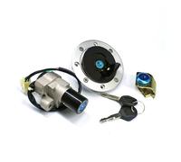 ARUPMN Interruptor de Encendido Compatible con Suzuki GS500 GS 500 2001-2012, Interruptor Motocicleta, Tapa del Tanque de Combustible y Gasolina Llaves de Bloqueo de Asiento.