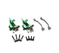 ARUPMN Pinza de Freno de Disco hidráulico R1, Doble acción, CX, Grava, ciclocross, BMX, Bicicleta Plegable, Poste R1, Soporte IS de 160mm(R1 Green - NO rotors)