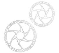ARUPMN Rotor de Freno de Disco de Bicicleta de 140mm y 160mm, Disco de Freno de Bicicleta MTB, Rotor de Bicicleta de Acero, Disco de Bicicleta de 6 Pernos(IIIPRO-140-160mm)
