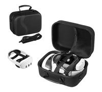 ARVALOLET Maletín protector para Quest 3 - Bolsa de viaje y almacenamiento compatible con BOBOVR M3 PRO, Negro , Contemporáneo