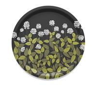 Arvidssons Textil Bandeja Ängsmark Ø31 cm Verde-Negro