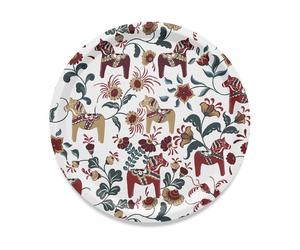 Arvidssons Textil Bandeja redonda Leksand Ø31 cm Edición aniversario 30 años