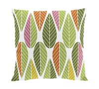 Arvidssons Textil Funda de cojín Blader 47x47 cm Verde