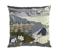 Arvidssons Textil Funda de cojín Fjällvandring 47x47 cm Azul