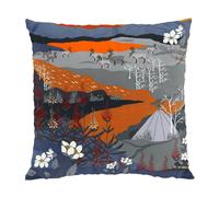 Arvidssons Textil Funda de cojín Fjällvandring 47x47 cm Orange