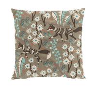 Arvidssons Textil Funda de cojín Stjärnspeja 47x47 cm Marrón