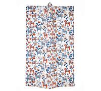 Arvidssons Textil Paño de cocina Leksand mini azul-naranja