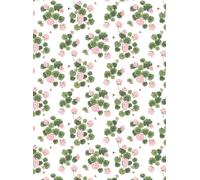 Arvidssons Textil Tela Astrid Rosa-verde