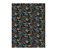 Arvidssons Textil Tela Lyckeflykt Negro
