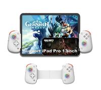 arVin Controlador inalámbrico de gamepad para iPad (compatible con iPad Pro de 13 pulgadas), tablet, iPhone, Android, Switch con joystick de efecto Hall, disparador Hall, Turbo compatible con