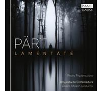Pedro Piquero / Orquesta de Extremadura / Álvaro Albiach – Pärt: Lamentate – CD (Importación USA)