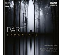 Pedro Piquero, Orquesta de Extremedura, Álvaro Albiach – Pärt: Lamentate – Vinilo (BioVinyL) – Edel