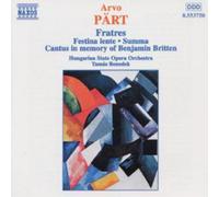Arvo Pärt Part/Fratres (CD) Album (Importación USA)