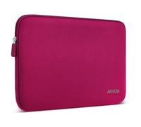 Arvok 13 13,3 14 Pulgadas Funda Protectora para Portátiles/Impermeable Ordenador Portátil Caso/Neopreno del Portátil Bolsa para Acer/ASUS/DELL/Fujitsu/Lenovo/HP/Samsung/Sony (Vino Rojo)