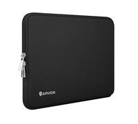 Arvok 13 13,3 Pulgadas Funda Protectora para Portátil para MacBook Air Pro de 13 14 Pulgadas, PVC, Bolsa de Transporte para Ordenador HP, ThinkPad, Dell, Lenovo, Asus, Acer, MSI, Negro Blanco