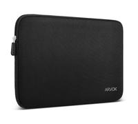 Arvok 17 17,3 Pulgadas Funda Portátil Protectora, Neopreno 17.3 Ordenadores Maletín de Bolsa, Portátil Netbooks Caso para DELL Lenovo HP Sony Acer ASUS, Negro