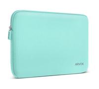 Arvok 17 17,3 Pulgadas Funda Protectora para Portátiles/Impermeable Ordenador Portátil Caso/Neopreno del Portátil Bolsa para Acer/ASUS/DELL/Fujitsu/Lenovo/HP/Samsung/Sony (Verde Claro)
