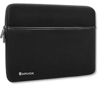 ARVOK Funda para Portátil 13 13.3 14 Pulgadas para MacBook Air/Pro 13-14 Pulgadas, Computadora/Tablet Funda para HP/DELL/Lenovo/ASUS/Acer/Samsung, Neopreno Resistente al Agua con Bolsillo, Negro
