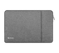 ARVOK Funda para Portátil 15 15.6 16 Pulgadas para MacBook Air 15/MacBook Air 16 Pulgadas/MacBook Pro 16 Pulgadas, Resistente al Agua, Funda para Ordenador para HP/DELL/Lenovo/ASUS/Acer, Negro/Gris