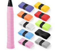 Arvoni 10 Piezas Cintas de Agarre de Raqueta, Overgrips Padel Antideslizante, Autoadhesivo Overgrip Tenis Bádminton, para Raqueta de Tenis, Bádminton, Squash