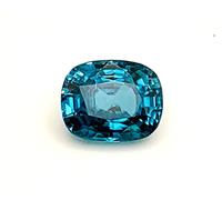 Arwacraft 14.25 Ratti - Piedra de circonita azul natural certificada con diamante azul para hombres y mujeres-B0CCVP85MRNAMZ
