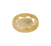 Arwacraft 3.16 Ratti sin calentar sin tratar calidad de Ceilán (zafiro amarillo) Piedra Pukhraj piedra natural certificada original calidad Aa B0CLQF9PMRNAMZ