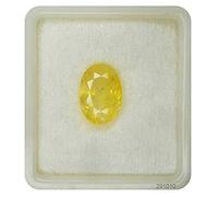 Arwacraft , 3.25 Ratti-15.25 Ratti, valor astrológico, zafiro amarillo natural, certificado por laboratorio, calidad premium, zafiro amarillo/Pukhraj I, piedra preciosa suelta Aaa+ calidad