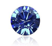 Arwacraft 4.00 Ratti / 3.5 quilates I Piedra de circonita azul certificada natural I circonita cúbica de corte diamante calidad Aaa+-B09LVD8HMRNAMZ, S, Gema