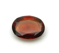 Arwacraft 7.25 Ratti 6.45 quilates Granate Hesonita natural Gomed Gomed piedra preciosa preciosa sin calefacción y sin tratar, con certificado de laboratorio para hombres y mujeres (probado en