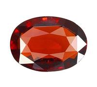 Arwacraft 9,25 ratti / 8,52 quilates natural Gomed auténtica tierra extraída original certificado Hesonita granate Gomed Gomed Loose Gemstone-B09GKTNLMRNAMZ, S, Gema