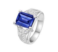 Arwacraft Anillo ajustable de latón Neelam con zafiro azul natural de calidad Aaa+ de 19,00 quilates para mujeres y hombres (Lab - certificado)-B0CKN6M6MRNAMZ