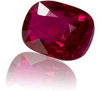 Arwacraft Gems Rubí Excelente Corte Cuadrado 9,25 Ratti 8,25 Quilates Rojo Certificados Piedras Preciosas-B08RCH59MRNAMZ