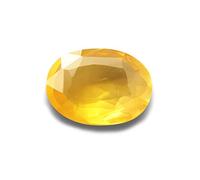 Arwacraft Natural sin calefacción y sin tratar 8.25 Ratti A Calidad Pukhraj Zafiro amarillo Ggtl Lab Certified Original Loose Gemstone-B0CKWG2CMRNAMZ