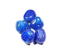 Arwacraft Ónix azul sin tratar, piedras rodadas sin calentar, 100 Cts-B09CMP7DMRNAMZ, S, Gema