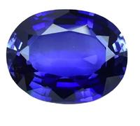 Arwacraft Piedra natural de zafiro azul de 11,25 ratti de 10,33 quilates con tarjeta certificada de laboratorio, piedra de zafiro azul natural, piedra preciosa original de Neelam/Nilam para hombres y