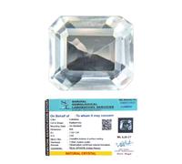 Arwacraft Piedra preciosa natural de cuarzo transparente real Sphatik original certificada Aaa grado premium para manifestación, curación, meditación espiritual y joyas aprox. 6-7