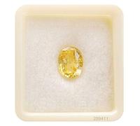 Arwacraft Prajapatis - Piedra preciosa suelta original de 6,50 quilates/7,25 ratti natural A calidad Pukhraj amarillo zafiro certificado original (propósito astrológico)-B08QZY4VMRNAMZ