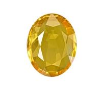 Arwacraft Zafiro amarillo de 5,54 quilates, 6,25 ratti, sin calentar, sin tratar, minado de Ceilán, piedra preciosa Pukhraj Aa calidad certificada natural, piedra preciosa natural - B0CP44VPMRNAMZ