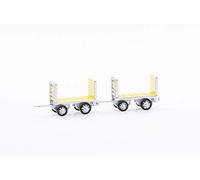 Arwci ACE-1/87 PTT Gepäckwagen Set Die-Cast Modelos de Coleccionistas (Arwico 888702)