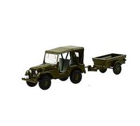 Arwci ACE-1/87 Willys M38A1 Armee-Jeep mit Aebi Gelpw ANH 68 Die-Cast, Modelos de coleccionista. (Arwico 885102)