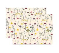 Åry Home 2 Manteles individuales Herbarium 30x40 cm Off-white